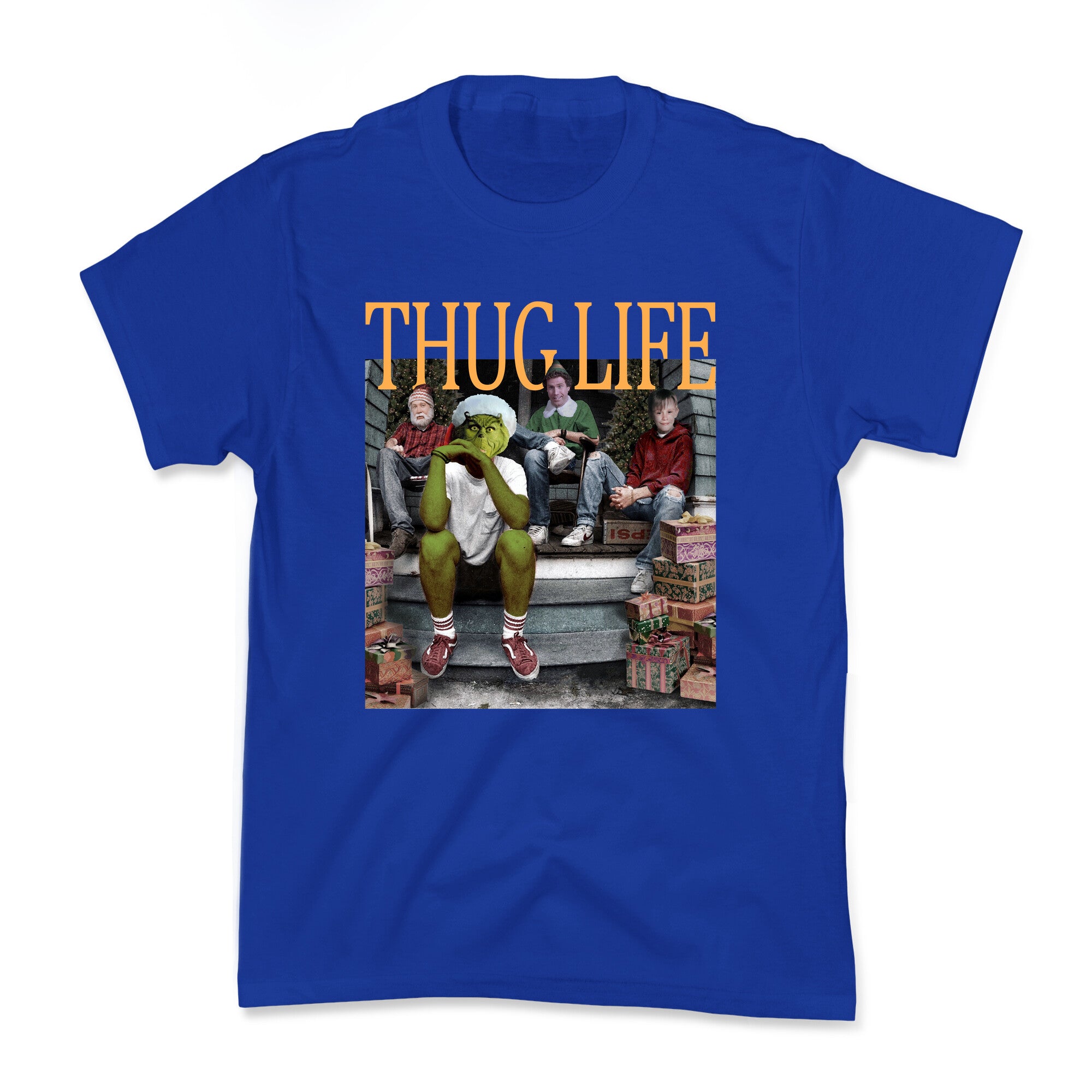 Thug Life Christmas Kids Tee